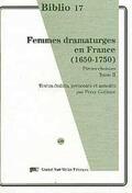 Gethner |  Femmes dramaturges en France (1650-1750) | Buch |  Sack Fachmedien