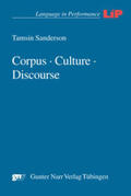 Sanderson |  Corpus, Culture, Discourse | Buch |  Sack Fachmedien