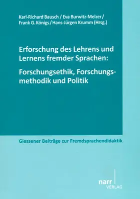 Bausch / Burwitz-Melzer / Königs | Erforschung des Lehrens und Lernens fremder Sprachen Forschu | Buch | 978-3-8233-6677-5 | sack.de