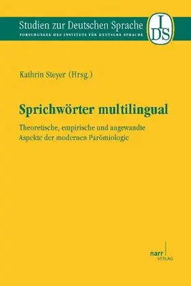 Steyer |  Sprichwörter multilingual | Buch |  Sack Fachmedien