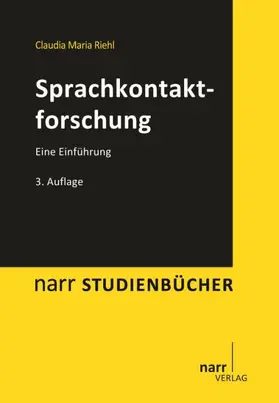 Riehl |  Sprachkontaktforschung | Buch |  Sack Fachmedien