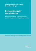 Burwitz-Melzer / Königs / Riemer |  Perspektiven der Mündlichkeit | Buch |  Sack Fachmedien