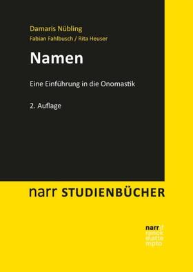 Nübling / Fahlbusch / Heuser | Namen | Buch | 978-3-8233-6947-9 | sack.de