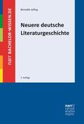 Jeßing |  Neuere deutsche Literaturgeschichte | Buch |  Sack Fachmedien