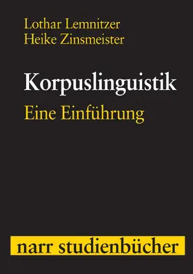 Lemnitzer / Zinsmeister |  Korpuslinguistik | eBook | Sack Fachmedien