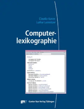 Kunze / Lemnitzer |  Computerlexikographie | eBook | Sack Fachmedien
