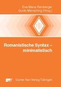 Remberger / Mensching |  Romanistische Syntax - minimalistisch | eBook | Sack Fachmedien