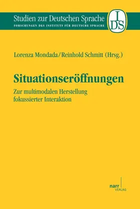 Mondada / Schmitt | Situationseröffnungen | E-Book | www.sack.de