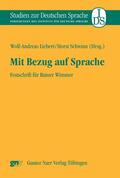 Liebert / Schwinn |  Mit Bezug auf Sprache | eBook | Sack Fachmedien