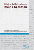 Schlieben-Lange / Dessì Schmid / Fausel |  Kleine Schriften | eBook | Sack Fachmedien