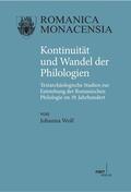 Wolf |  Kontinuität und Wandel der Philologien | eBook | Sack Fachmedien