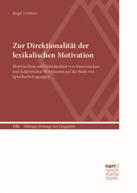 Umbreit | Zur Direktionalität der lexikalischen Motivation | E-Book | sack.de