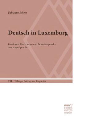 Scheer | Deutsch in Luxemburg | Buch | 978-3-8233-8097-9 | sack.de