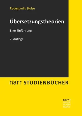 Stolze |  Übersetzungstheorien | Buch |  Sack Fachmedien