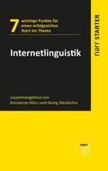 Marx / Weidacher |  Internetlinguistik | Buch |  Sack Fachmedien