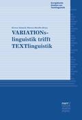 Adamzik / Maselko |  VARIATIONslinguistik trifft TEXTlinguistik | Buch |  Sack Fachmedien