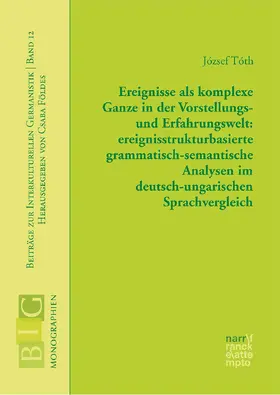 Tóth |  Ereignisse als komplexe Ganze in der Vorstellungs- und Erfahrungswelt | Buch |  Sack Fachmedien