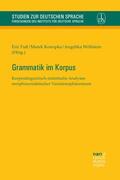Fuß / Konopka / Wöllstein |  Grammatik im Korpus | Buch |  Sack Fachmedien