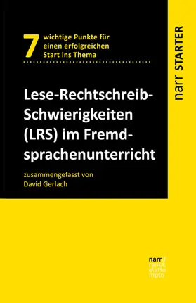 Gerlach |  Lese-Rechtschreib-Schwierigkeiten (LRS) im Fremdsprachenunterricht | Buch |  Sack Fachmedien