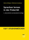 Böttger / Sambanis |  Sprachen lernen in der Pubertät | Buch |  Sack Fachmedien