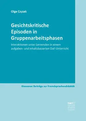 Czyzak |  Gesichtskritische Episoden in Gruppenarbeitsphasen | Buch |  Sack Fachmedien