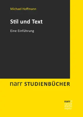Hoffmann | Stil und Text | E-Book | www.sack.de
