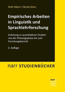 Albert / Marx |  Empirisches Arbeiten in Linguistik und Sprachlehrforschung | eBook | Sack Fachmedien