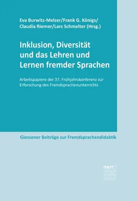 Burwitz-Melzer / Königs / Riemer |  Inklusion, Diversität und das Lehren und Lernen fremder Sprachen | eBook | Sack Fachmedien