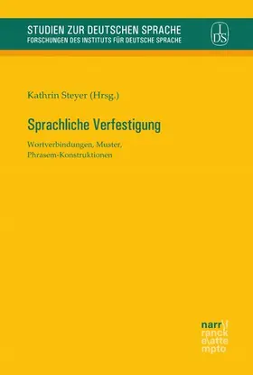 Steyer | Sprachliche Verfestigung | E-Book | sack.de