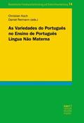 Koch / Reimann |  As Variedades do Português no Ensino de Português Língua Não Materna | eBook | Sack Fachmedien