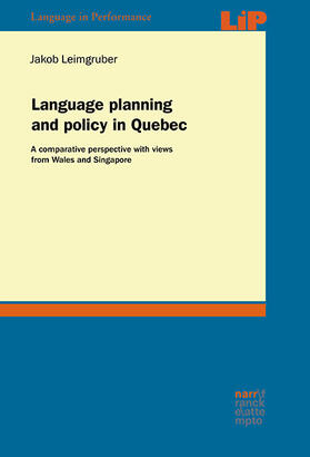Leimgruber | Language planning and policy in Quebec | E-Book | sack.de
