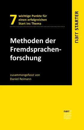 Reimann | Methoden der Fremdsprachenforschung | E-Book | www.sack.de