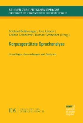 Beißwenger / Gredel / Lemnitzer | Korpusgestützte Sprachanalyse | E-Book | sack.de