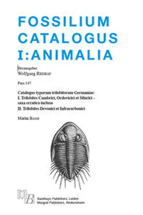 Riegraf / Basse | Fossilium Catalogus I: Animalia; Pars 147 | Buch | 978-3-8236-1539-2 | www.sack.de