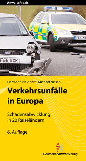 Neidhart / Nissen | Verkehrsunfälle in Europa | Buch | 978-3-8240-1299-2 | sack.de
