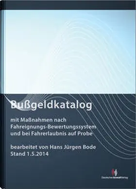 Bode | Bußgeldkatalog | Buch | 978-3-8240-1342-5 | www.sack.de