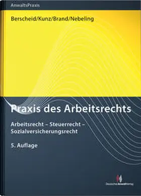 Becker / Beisheim / Brand |  Praxis des Arbeitsrechts | Buch |  Sack Fachmedien