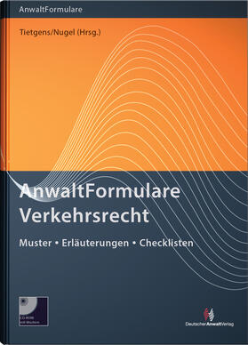 Tietgens / Nugel | AnwaltFormulare Verkehrsrecht | Buch | 978-3-8240-1418-7 | sack.de