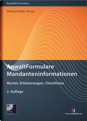 AnwaltFormulare Mandanteninformationen | Buch | 978-3-8240-1492-7 | sack.de