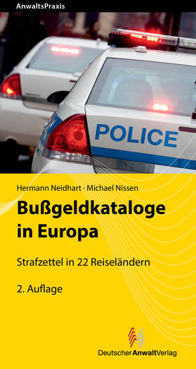 Neidhart, H: Bußgeldkataloge in Europa | Medienkombination | 978-3-8240-1545-0 | sack.de