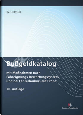 Reisert / Kroll | Bußgeldkatalog | Buch | 978-3-8240-1671-6 | sack.de