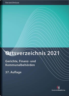 Ortsverzeichnis 2021. | Buch | 978-3-8240-1673-0 | sack.de