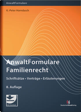 Horndasch | AnwaltFormulare Familienrecht | Buch | 978-3-8240-1711-9 | sack.de