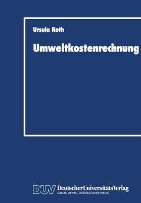 Roth |  Umweltkostenrechnung | Buch |  Sack Fachmedien