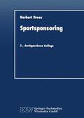 Drees |  Drees, N: Sportsponsoring | Buch |  Sack Fachmedien