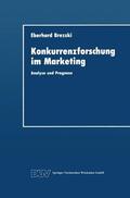 Brezski |  Brezski, E: Konkurrenzforschung im Marketing | Buch |  Sack Fachmedien
