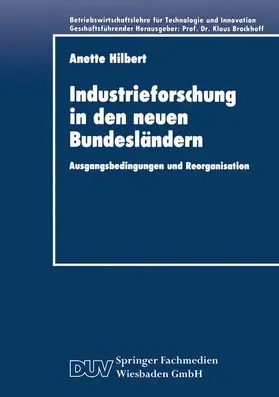  Industrieforschung in den neuen Bundesländern | Buch |  Sack Fachmedien