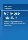 Kantowsky / Binder |  Technologiepotentiale | Buch |  Sack Fachmedien