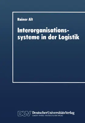  Interorganisationssysteme in der Logistik | Buch |  Sack Fachmedien