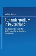 Jensen |  Jensen, S: Ausländerstudium in Deutschland | Buch |  Sack Fachmedien